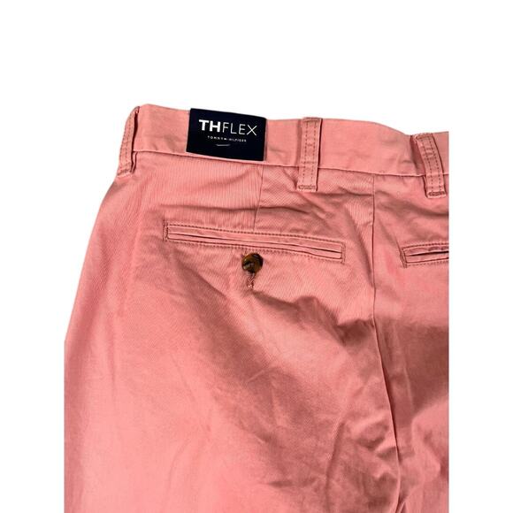 THFLEX Tommy Hilfiger XL Men’s Pink Chino / Stretch Casual Pant NWT* - Picture 3 of 11